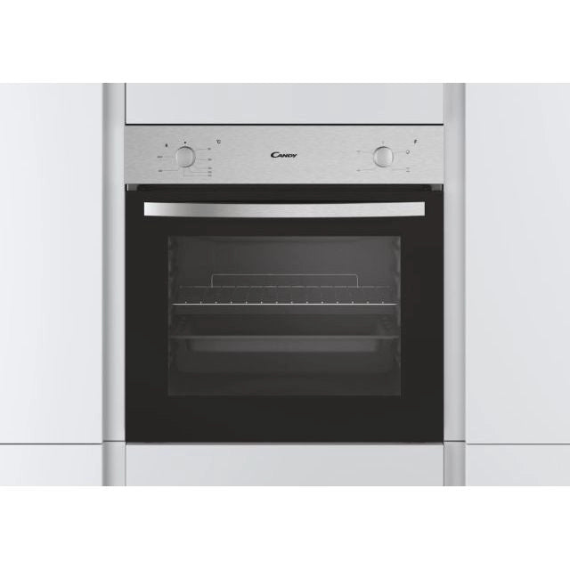 Candy forno elettrico da incasso capacità 70 l statico colore inox fcs100x/e