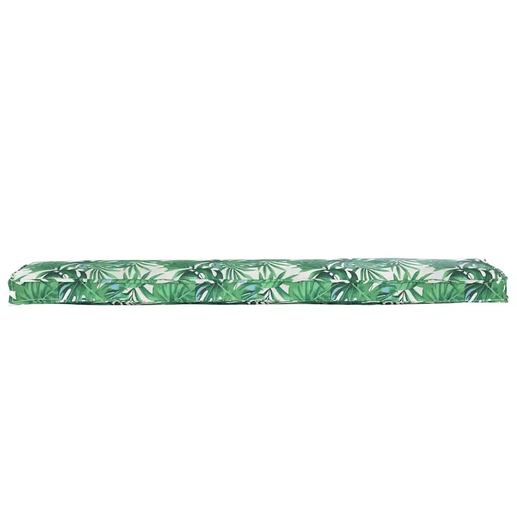 Cuscino per pallet Floreale Motivo Foglia Verde 180 x 40 x 8 cm 42001676