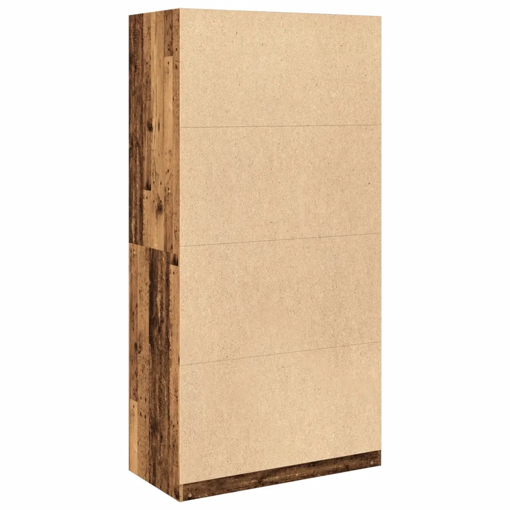 Armadio Legno Antico 100x50x200 cm in Legno Multistrato CFW3411910