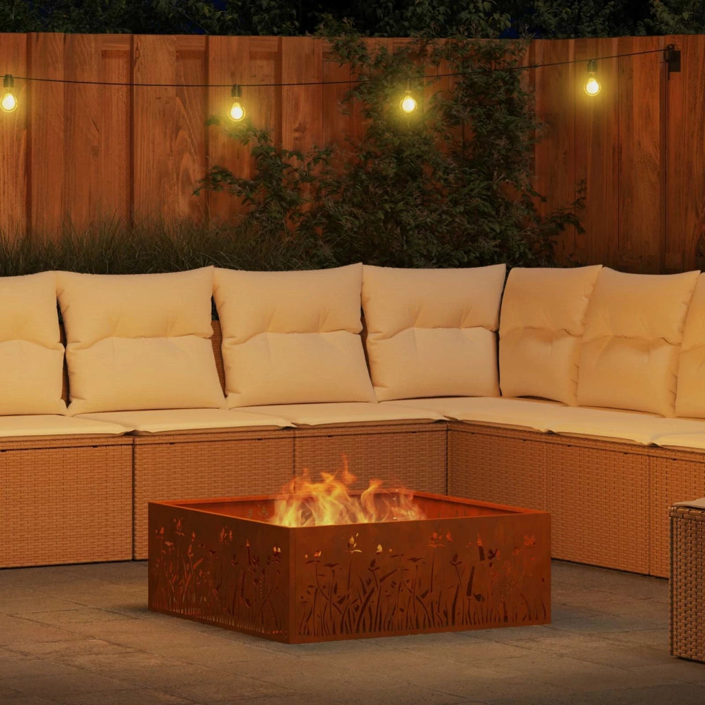 Focolare Marrone 80 x 80 x 30 cm 858929