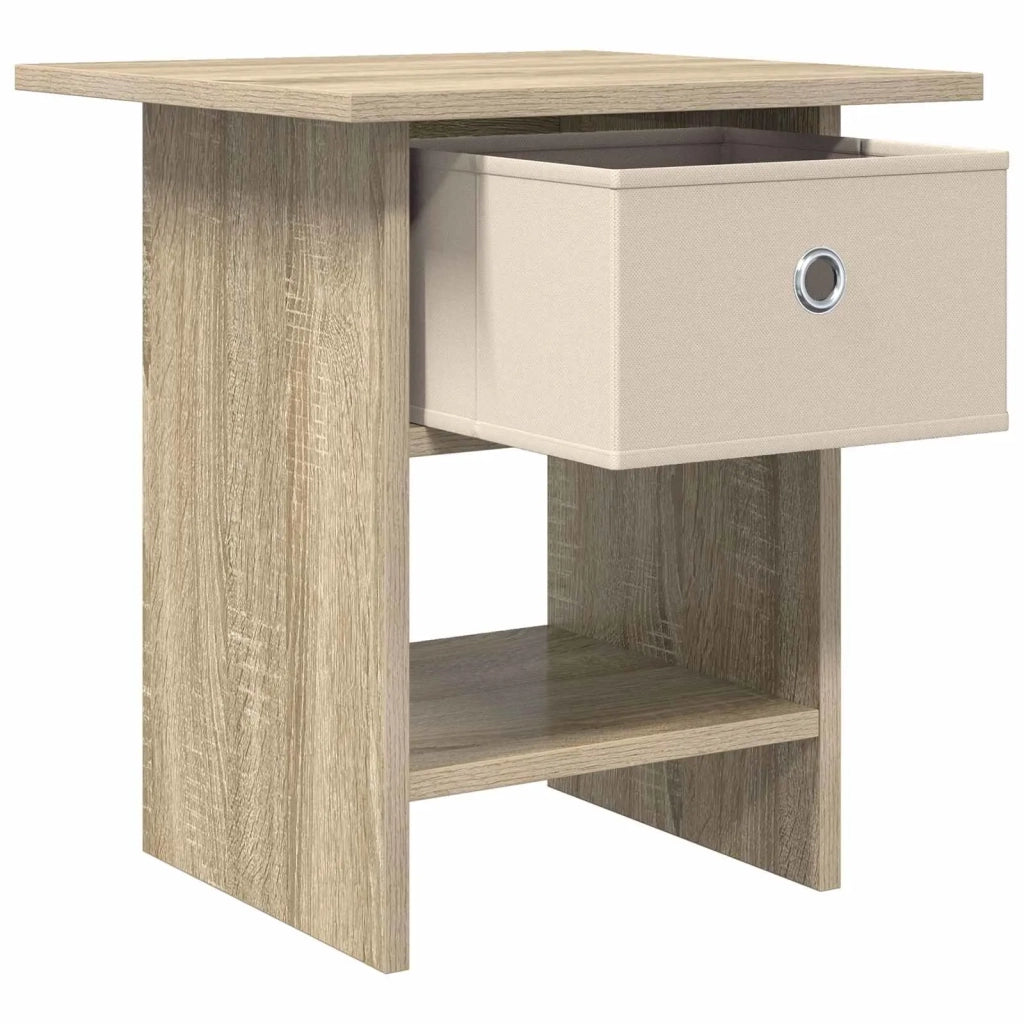 Comodino | Armadio da Notte | Mobiletto da notte Rovere Sonoma 41 x 40 x 45 cm Legno multistrato
