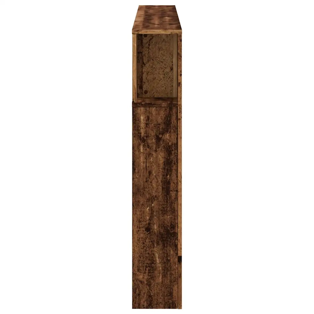 Testiera | Testata LED Legno Antico 160x18,5x103,5 cm Legno Multistrato