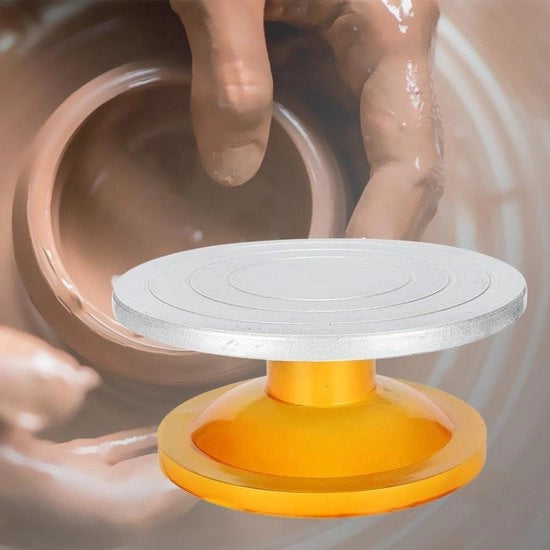 Tavola di Rotazione per Ceramica - Scultura di Argilla - Modellazione - Strumento di Scultura - Ruota per Scultura a Mano - Materiale di Artigianato