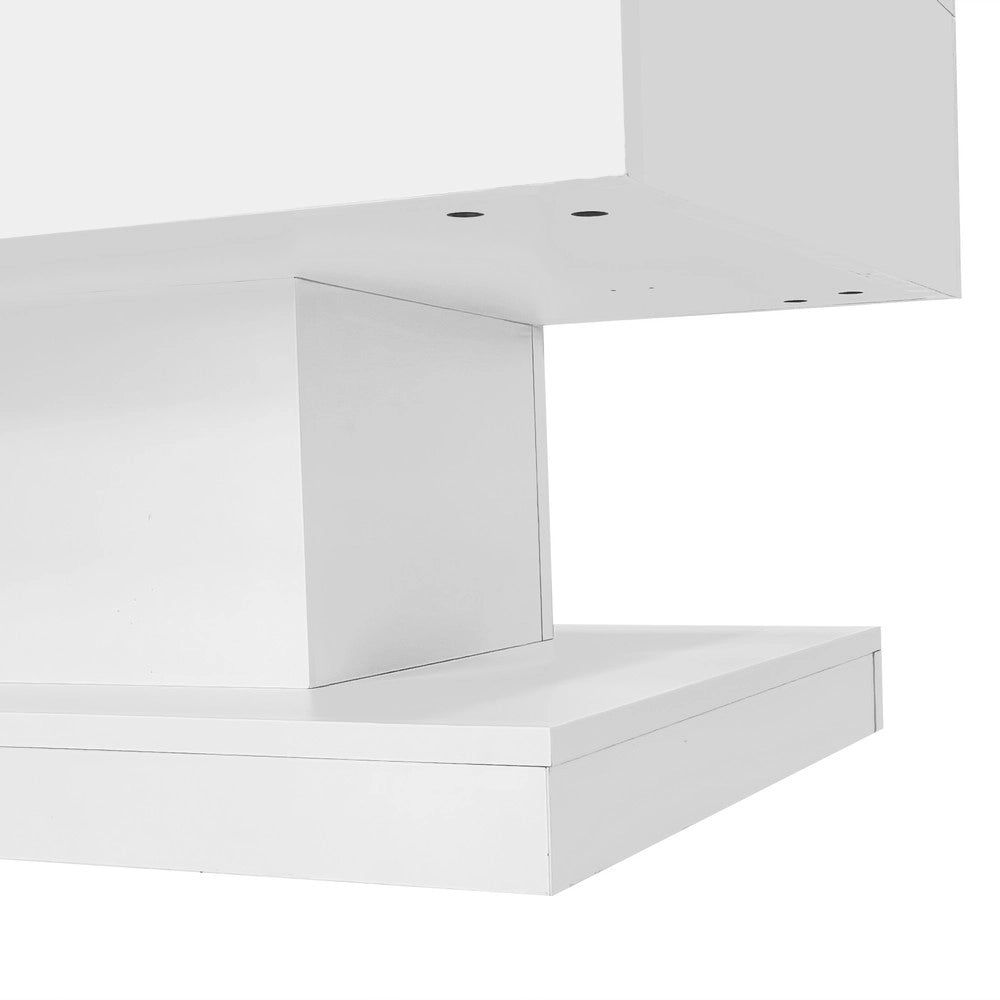 Tavolino da Caff¨¨ con LED e Piano Sollevabile ¨C MINIMAL ¨C 100x50x45 cm