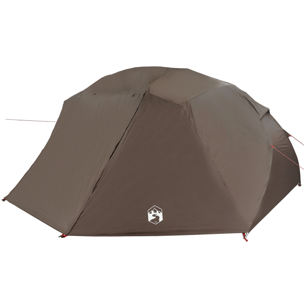 Tenda da pesca Marrone Poliestere 7-Persona Pieghevole