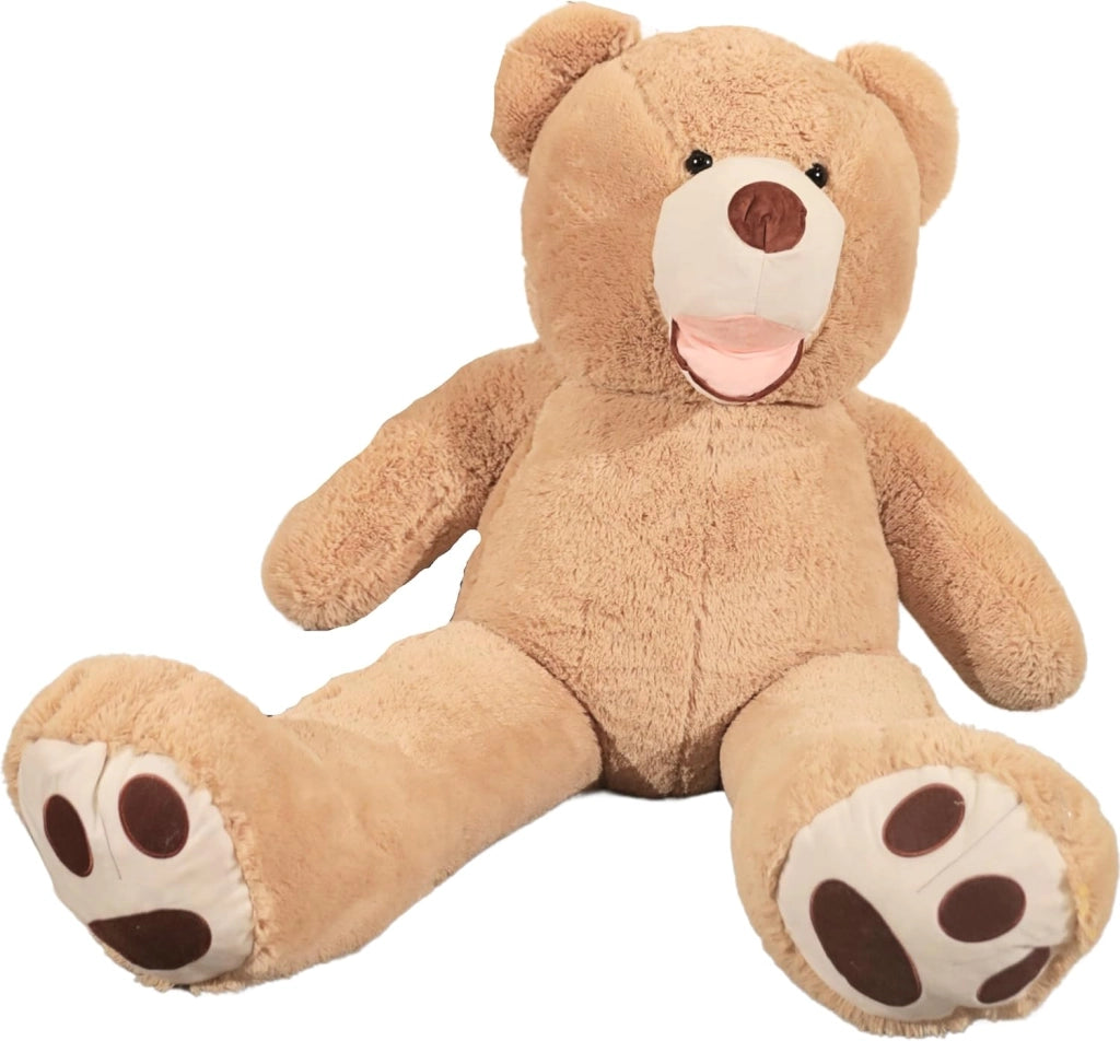 Orso Peluche Gigante 160cm - Fabbricato in Francia, Certificato CE - Morbido e Soffice, Abbracci Garantiti - Orsacchiotto di Peluche Grande Perfetto per Compleanni e Altre Celebrazioni