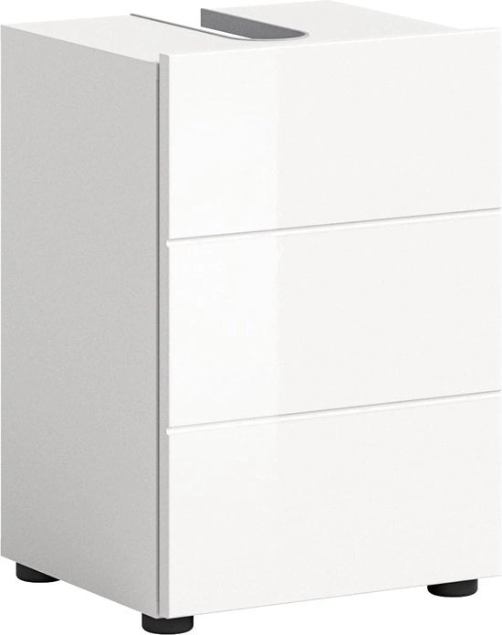 Mobile per bagno - Cassetto per lavabo - Finestra alta - Design moderno - 38cm x 56cm x 34cm