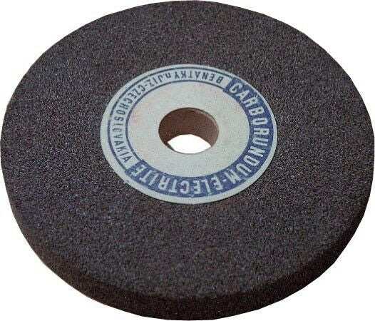 MOLA SMERIGLIO ABRASIVA POGGI 125X15X16F GR.60 AL CORINDONE GRIGIO VETRIFICATO