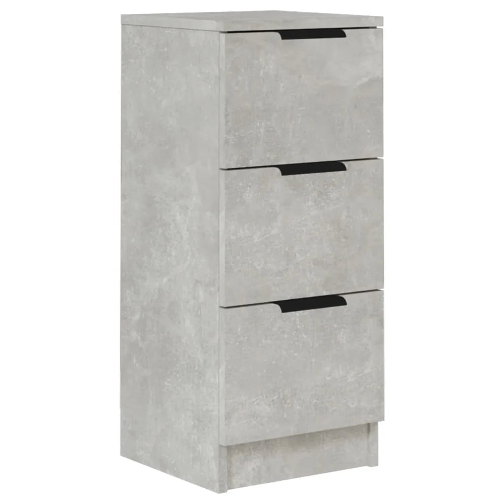 Buffet credenza cassettiera armadio mobile contenitore organizer per cucina soggiorno salotto 30 x 30 x 70 cm legno ingegnerizzato grigio 02_0031860