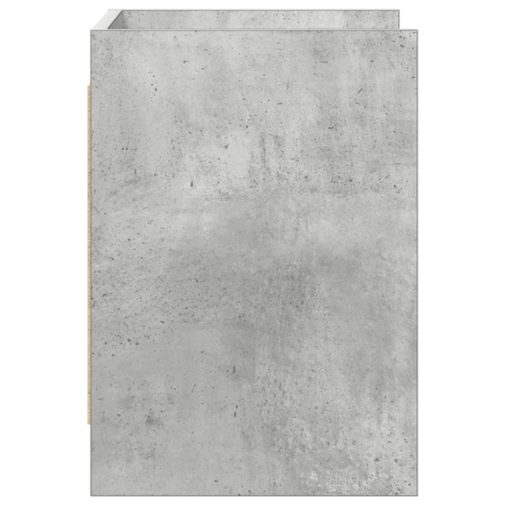 Mobile TV 60 x 33 x 47 cm Grigio Cemento Legno ingegnerizzato 8011214