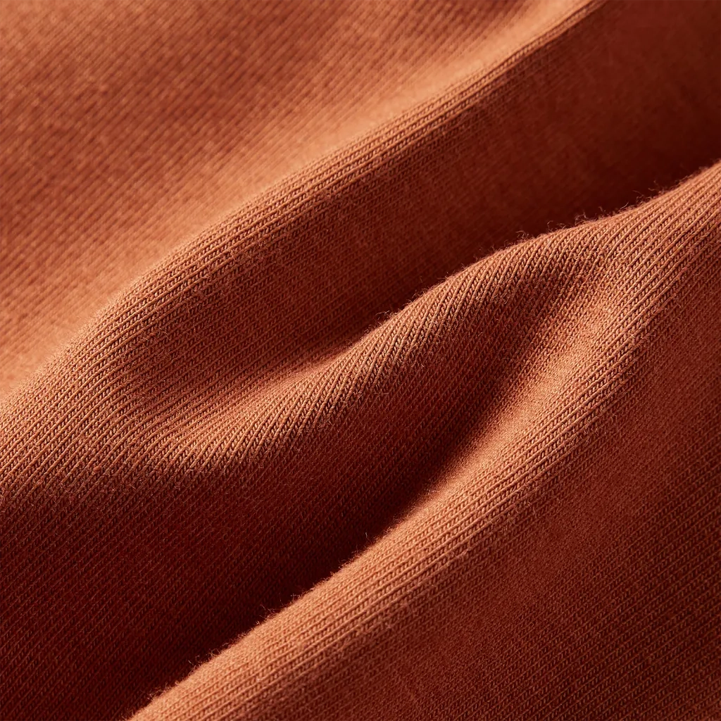 Abito da Bambina a Maniche Lunghe Cognac 128 CFW2525452