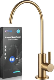 Contenitori senza sovrappressione, serbatoi di acqua filtrata in cucina, acqua dall'acqua bollente o impianti di filtrazione dell'acqua, nessuna fessura d'aria, superficie dorata Susan304