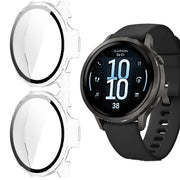 Schiaccianti per Garmin Venu 4 con vetro e cornice [2 pezzi]