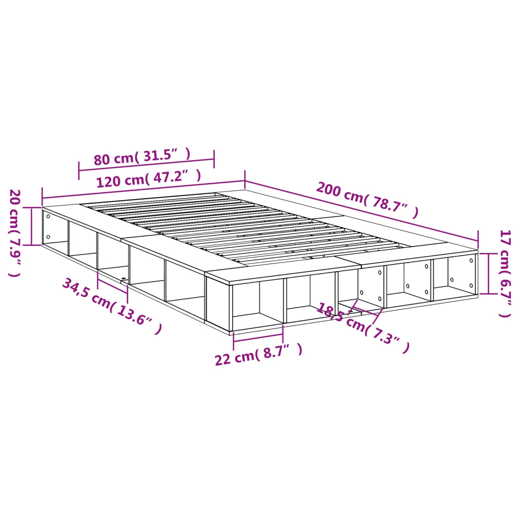 Giroletto Bianco 120x200 cm in Legno Multistrato 3280482