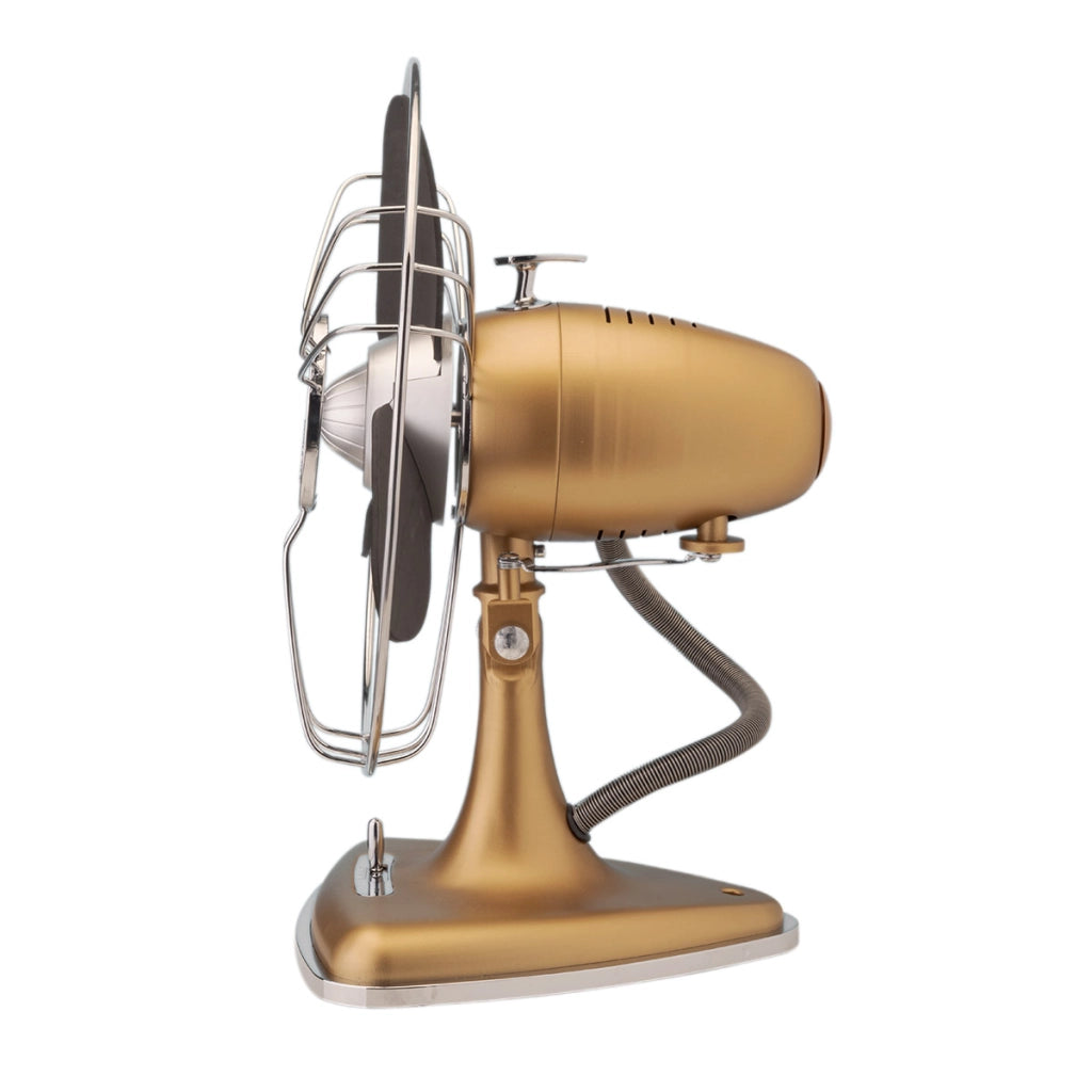 Bimar Ventilatore Tavolo VTM34.CA 30cm Corpo Metallo Vintage 3 Pale EVA 3 Velocità Orientabile