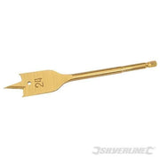 Mecchie Ricoperte in titanio per Falegnameria codolo esagonale anche cartongesso silverline - 24mm