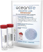 OceanLife Aquatic Lab Advanced Test ICP Marine Water 64 elementi - Test di Laboratorio per Acqua marina e osmotica