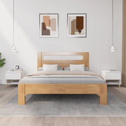 Comodini 2 pz Bianchi 50x46x50 cm in Legno Multistrato 819533