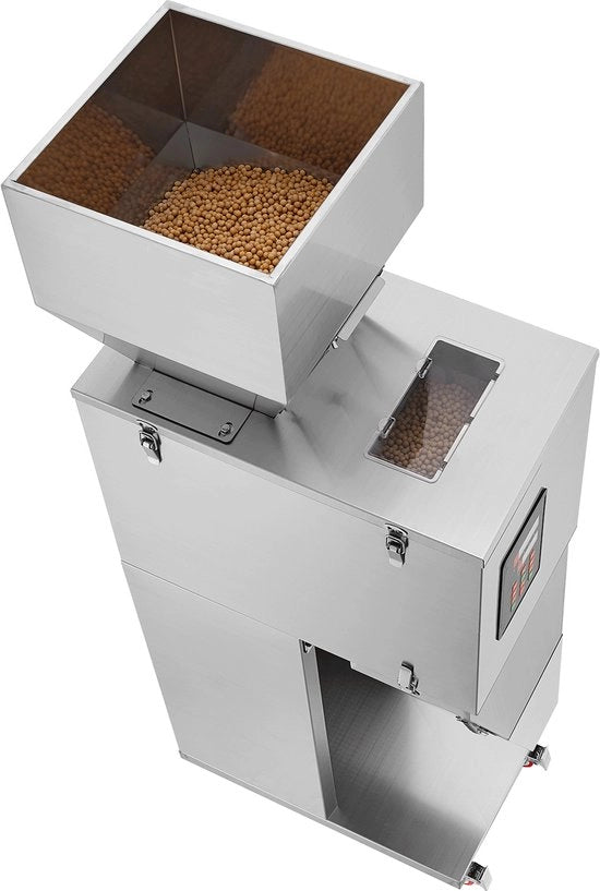 Macchina di riempimento automatico 20-5000g con pedale a pedali per riempimento di fagioli, semi, cereali, tè e confezioni di granelli