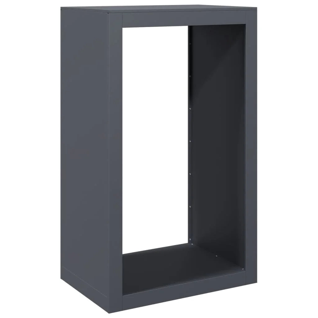 Portalegna 60 x 40 x 100 cm acciaio antracite 02_0043718
