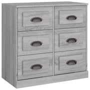 Credenza | Madia | Buffet da pranzo | Armadio da pranzo Grigio Sonoma 70x35,5x67,5 cm in Legno Multistrato