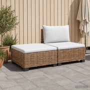 2 pz Set Lounge in Rattan con Cuscini GENDT Rattan naturale 42034409