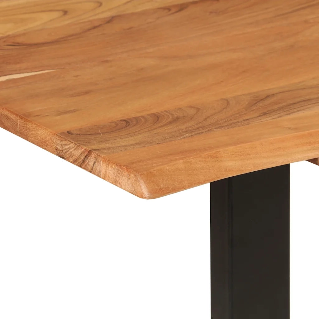 Tavolo da Pranzo | Tavolo da cucina 140x70x76 cm in Legno Massello di Acacia
