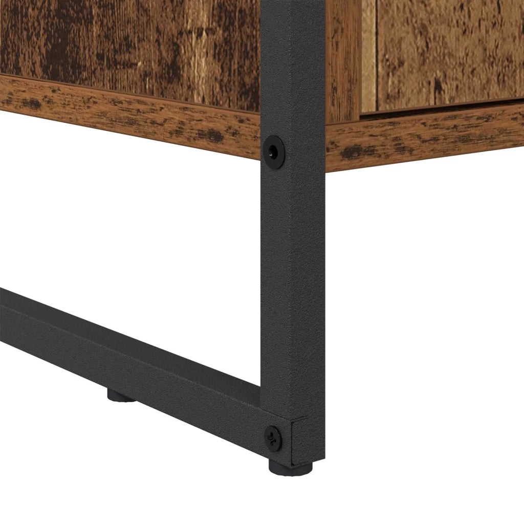 Mobile per scarpe con porta Legno vecchio 79 x 36 x 100 cm CFW8435729