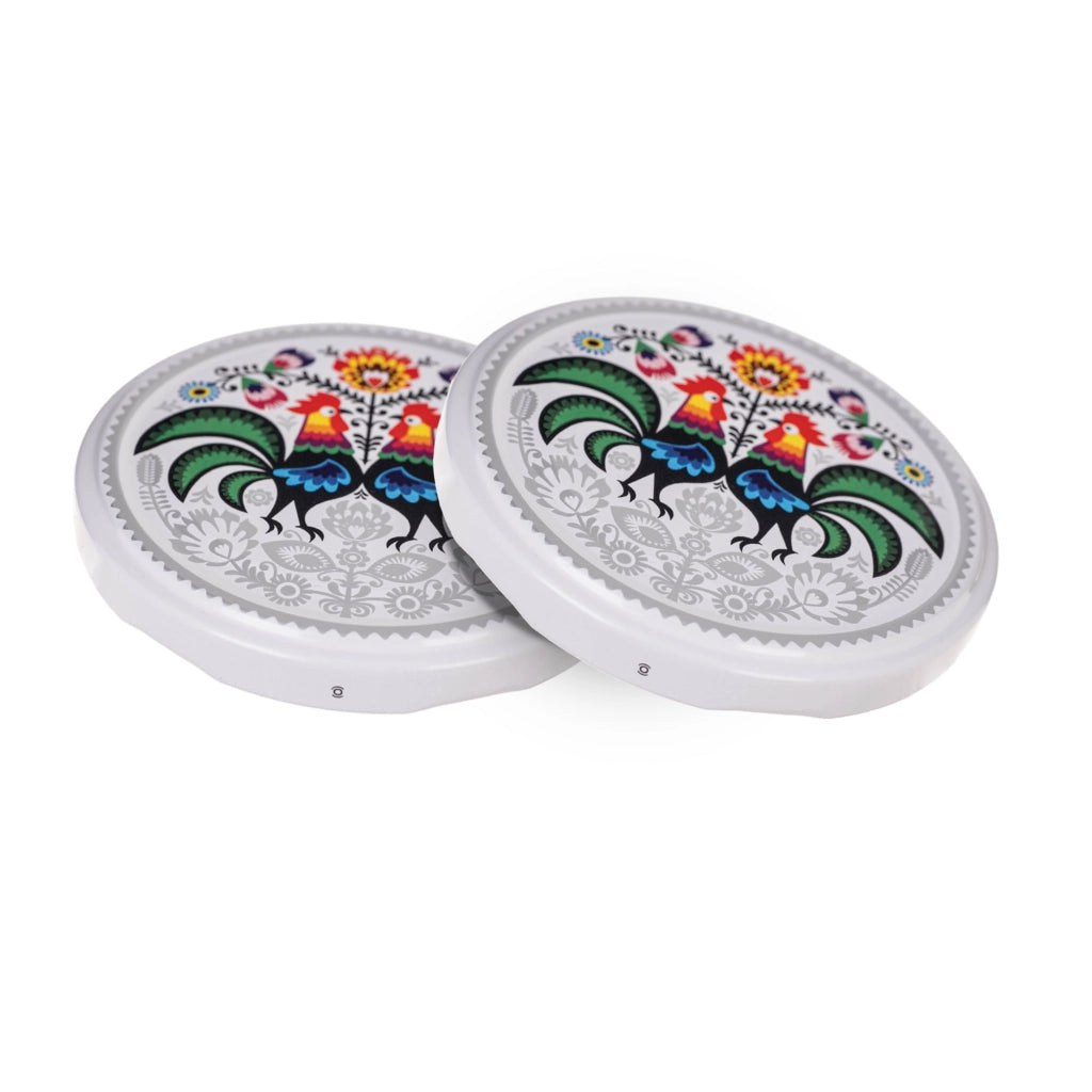 KADAX 50x Jar Caps Fi 82 Tappi per Barattoli Coperchi Conserva