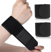 Polsobrace Verstelbaar - Polso Protezione - Compressione - Respirazione - 2 Pezzi - morbido per Polso Dolore Relief - Mano Polsobrace