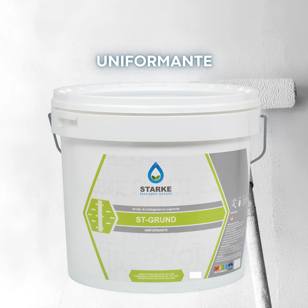 St-grund-est fondo collegamento uniformante supercoprente mascherante esterni *** formato 5 lt, confezione 1