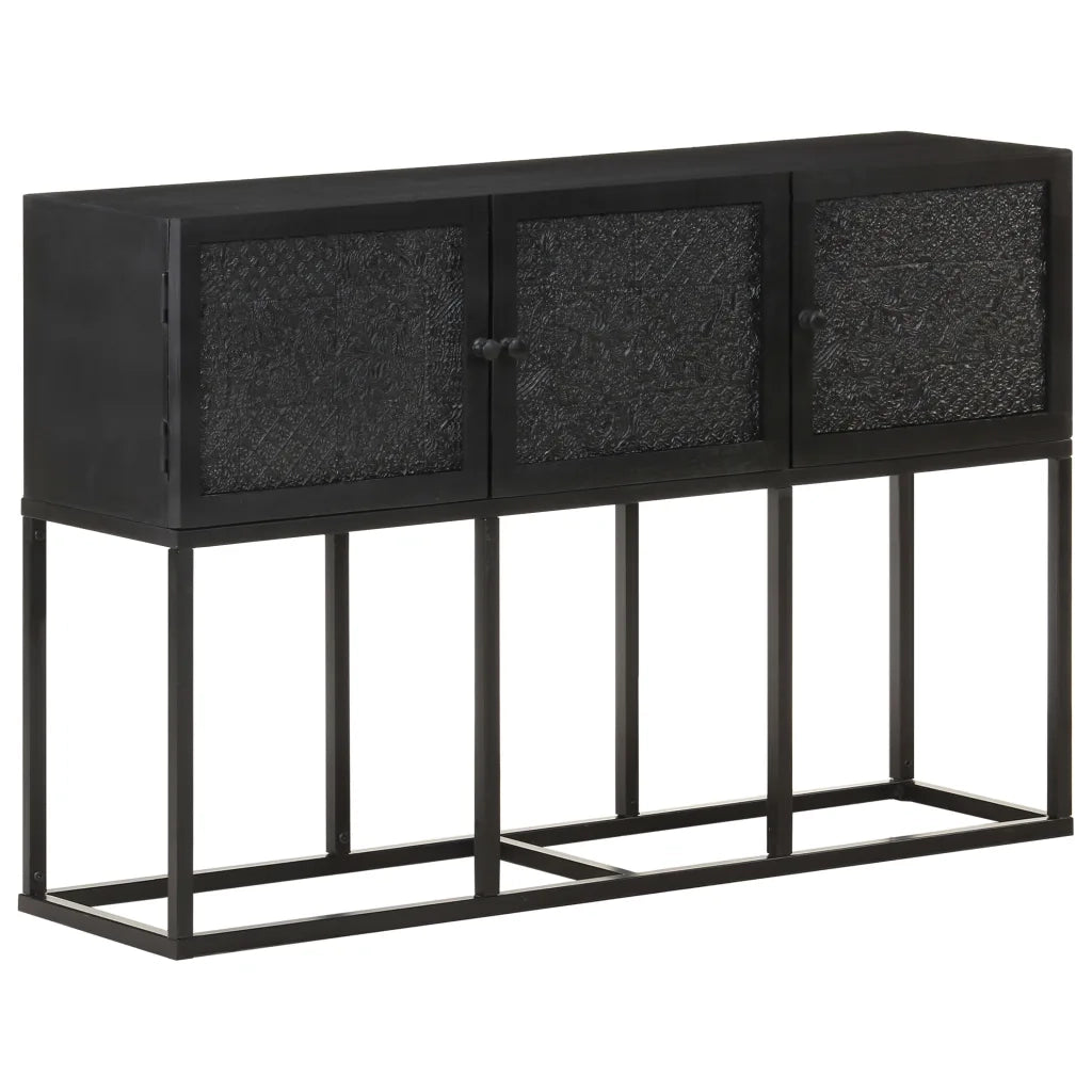 Credenza 115x30x76 cm in Legno Massello di Mango 323579