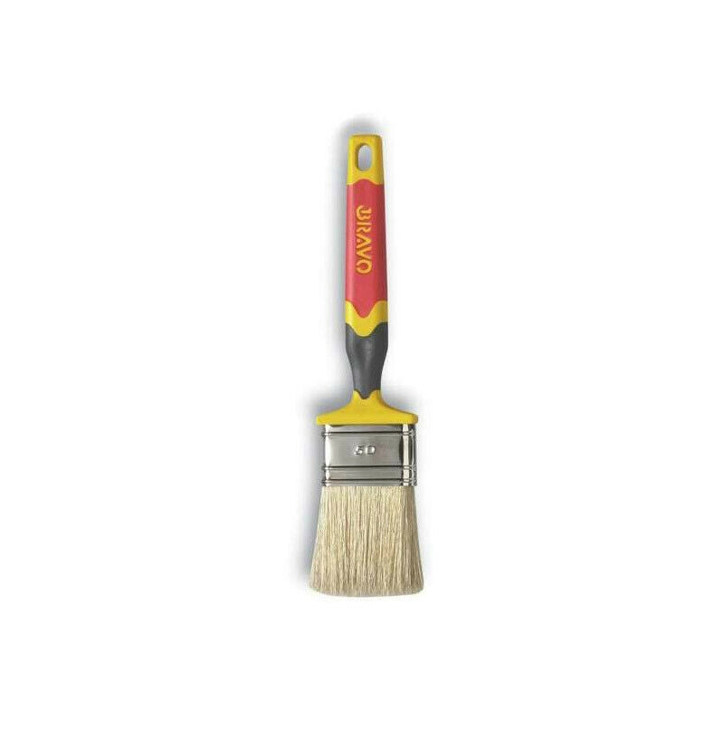 Pennello Piatto Vernici Solventi Pittura Manico Soft Touch Nespoli 18 28 38 50 Larghezza Setola: N. 38