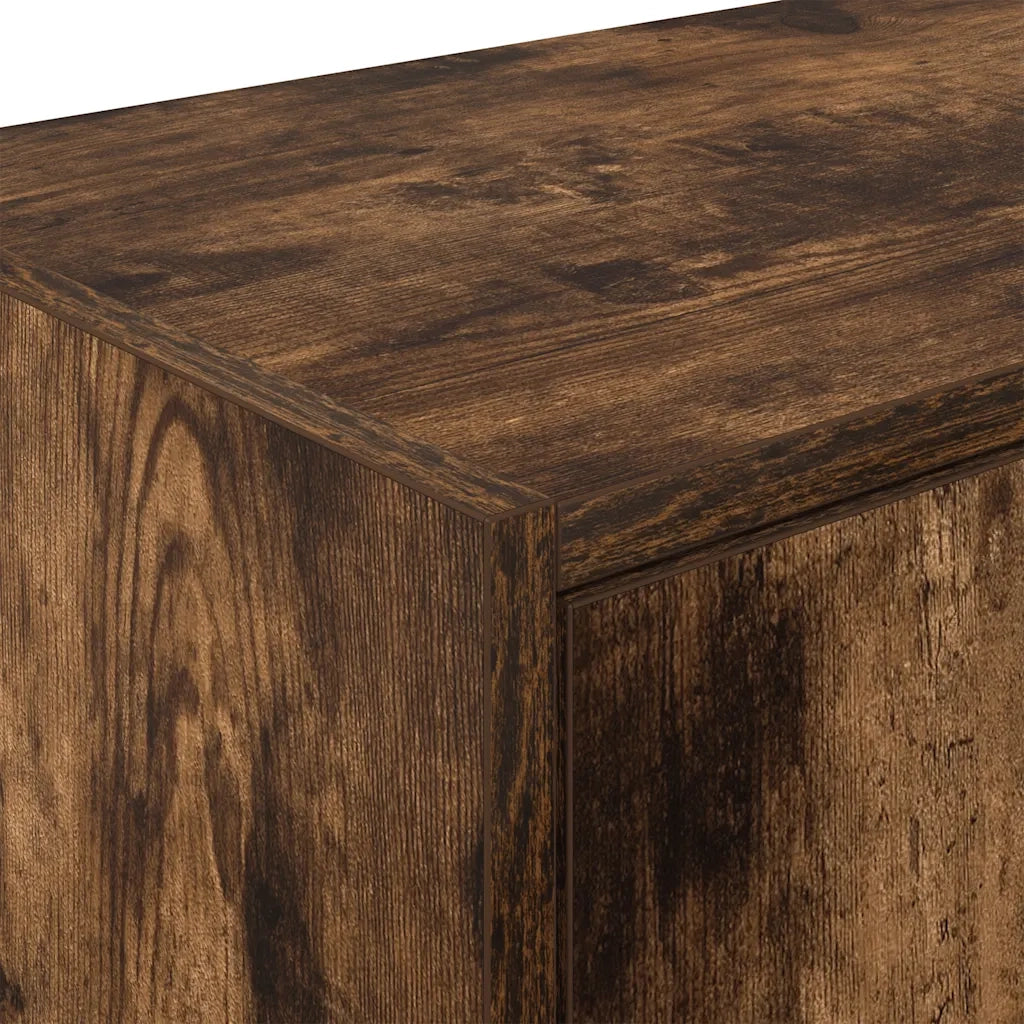 Pensile per Garage Rovere Fumo in Legno Multistrato 860651