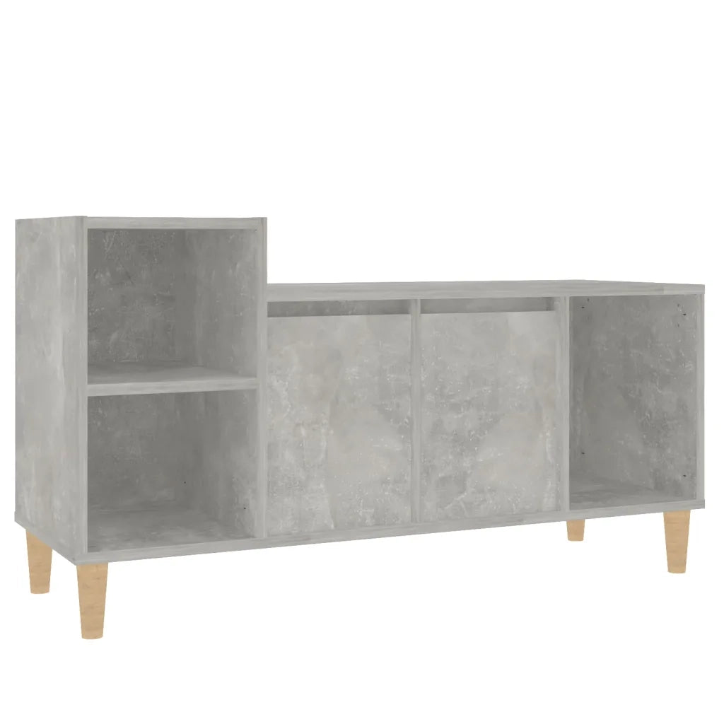 Mobile per TV Grigio Cemento 100x35x55 cm Legno Multistrato 821176