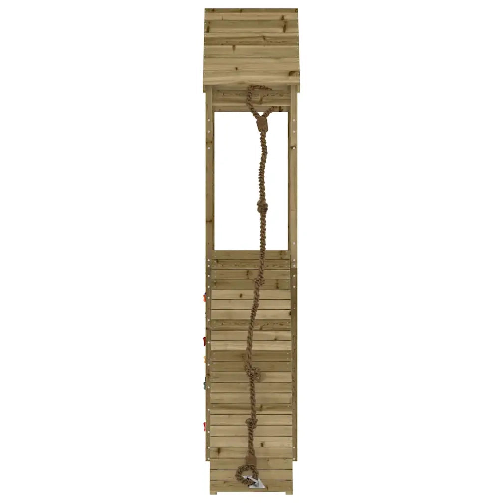 Casetta con Arrampicata in Legno di Pino Impregnato 3156921