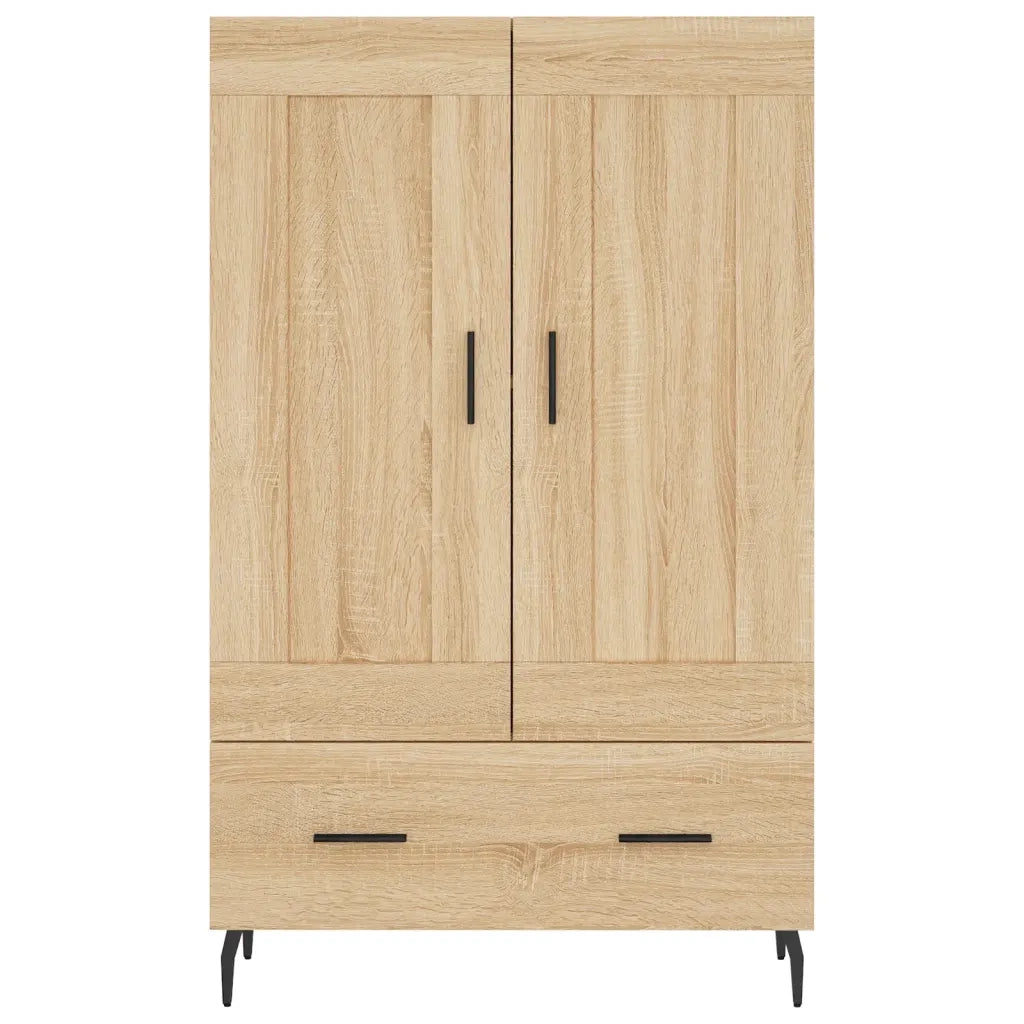 Credenza-Buffet-Armadio da cucina Rovere Sonoma 69,5x31x115 cm in Legno Multistrato 171720