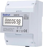 Contatore di Consumo Elettrico Multifase Pulso 100A kWh Contatore Energetico con Display LCD e Illuminazione di Sfondo
