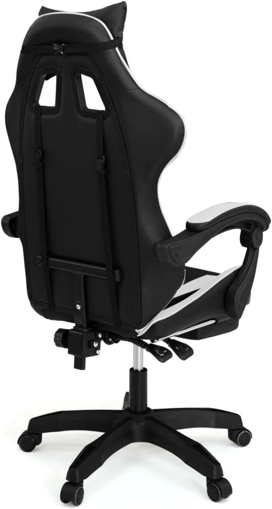 Sedia gaming, sedia ufficio nero e bianco ALEX
