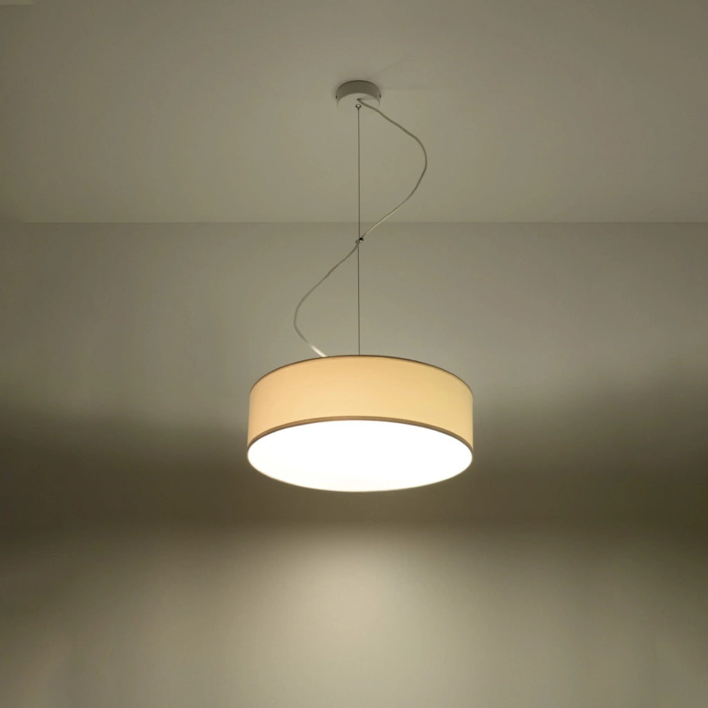 Lampada da soffitto di design ARENA arancione spagnolo 2x E27 LED 35x111cm bianco
