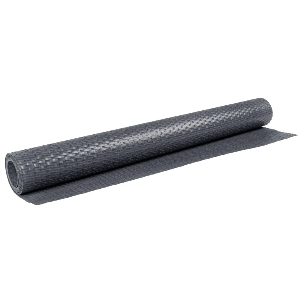 vidaXL Paravento da Balcone Antracite 1000x100 cm in Polyrattan
