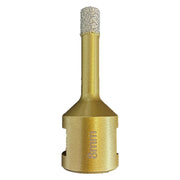 FORETTO DIAMANTATO PER SMERIGLIATRICE 'LINEA INDUSTRIALE' Ø 8 mm.  - GRINDING