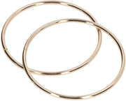 Set di maniglie per bagagli in acciaio inox - 2 pezzi - forma rotonda - adatti per bagagli - maniglie per bagagliauto