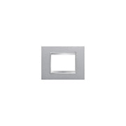 GW16203Vt Placca Lux 3P Colore Titanio