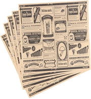 Pannello assorbente impermeabile 200 fogli - 25 x 25 cm - Sicuro per alimenti - Assorbente