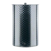 SERBATOIO + COPERCHIO BELVIVERE  INOX SALDATO FIORETT LT  500 CM 72 H.CM 125 1F