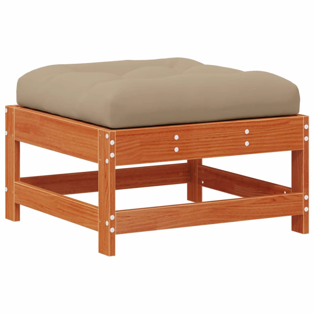 Set Lounge da Giardino 8 pcs Marrone Cerato