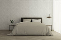 Copripiumino con Sacco e Federe Doubleface Tortora/Panna Matrimoniale