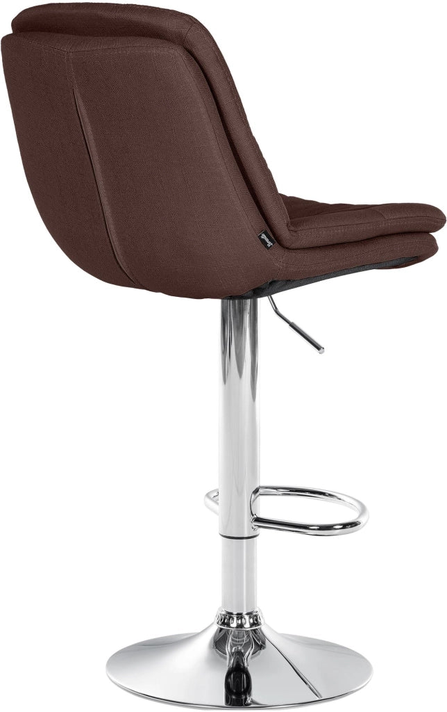 Barhocker Laurel Stoff chrom