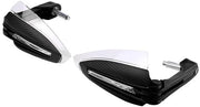 Manutenzione off-road per motocicletta - Protezione per manubrio - Fari LED - Adattamento universale - Nero - Protezione per leva del freno - Adatto per manubrio 7/8 pollici - Incluso...